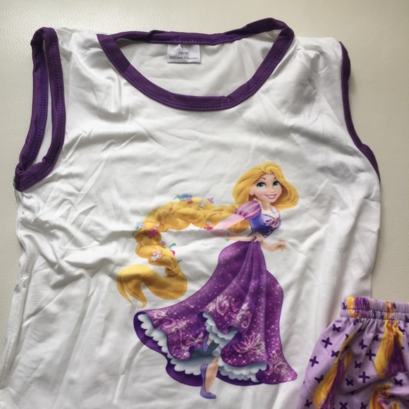 Rapunzel Cute short top Set - Picture 5 of 6